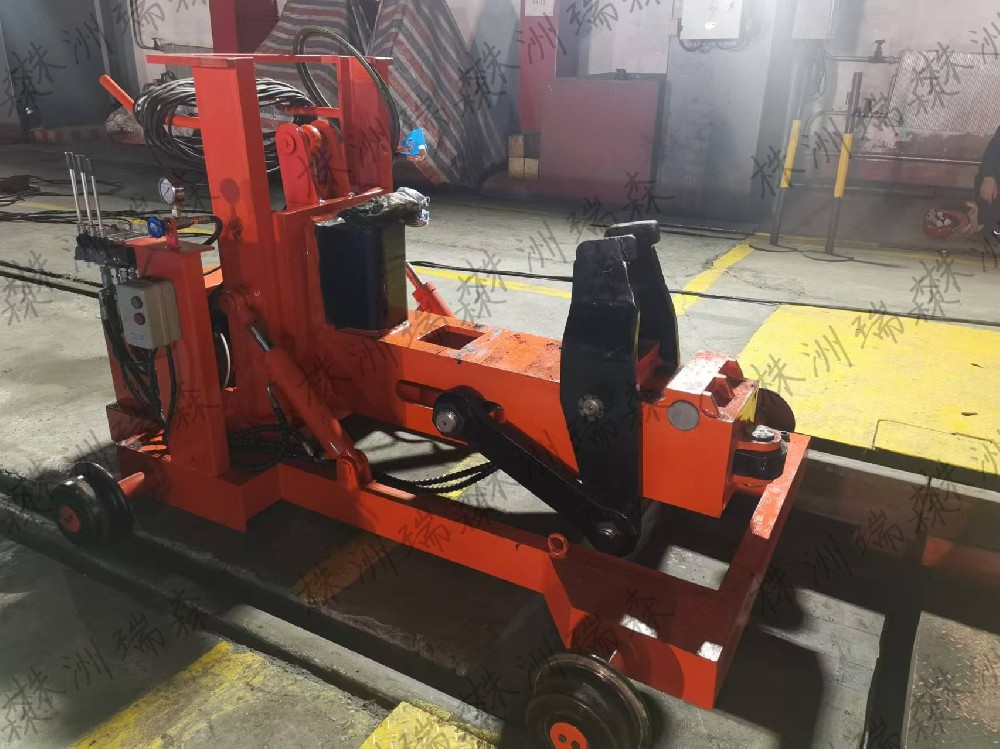 Railway freight car coupler buffer device disassembly and assembly machine, 13-type coupler buffer device disassembly and assembly machine